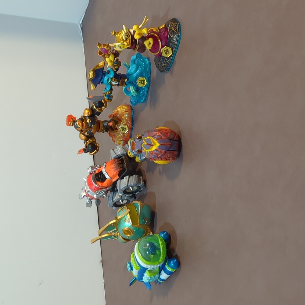 Skylanders Superchargers Swap Force Wah Buckler Blast Zone Reef Ripper Thump